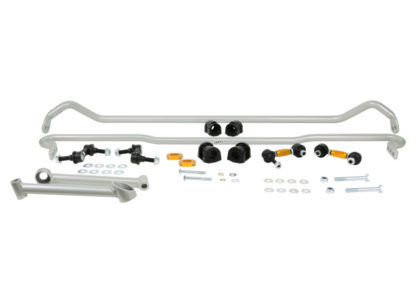 Whiteline 2014+ Subaru Impreza STI Sedan Front And Rear Sway Bar Kit - Image 3