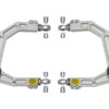 ICON 2007+ Toyota Tundra Billet Upper Control Arm Delta Joint Kit
