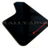 Rally Armor Universal fitment (no hardware) UR Black Mud Flap w/ Red Logo