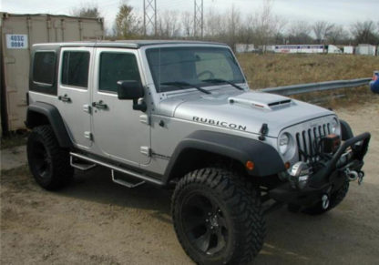 N-Fab Nerf Step 07-17 Jeep Wrangler JK 4 Door All - Tex. Black - W2W - 3in - Image 2