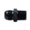 Vibrant Straight Adapter Fitting Size -8AN x 3/4in NPT