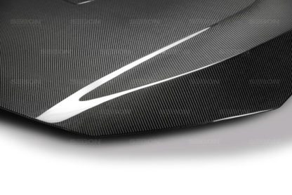 Seibon 16-17 Honda Civic TR Carbon Fiber Hood - Image 4