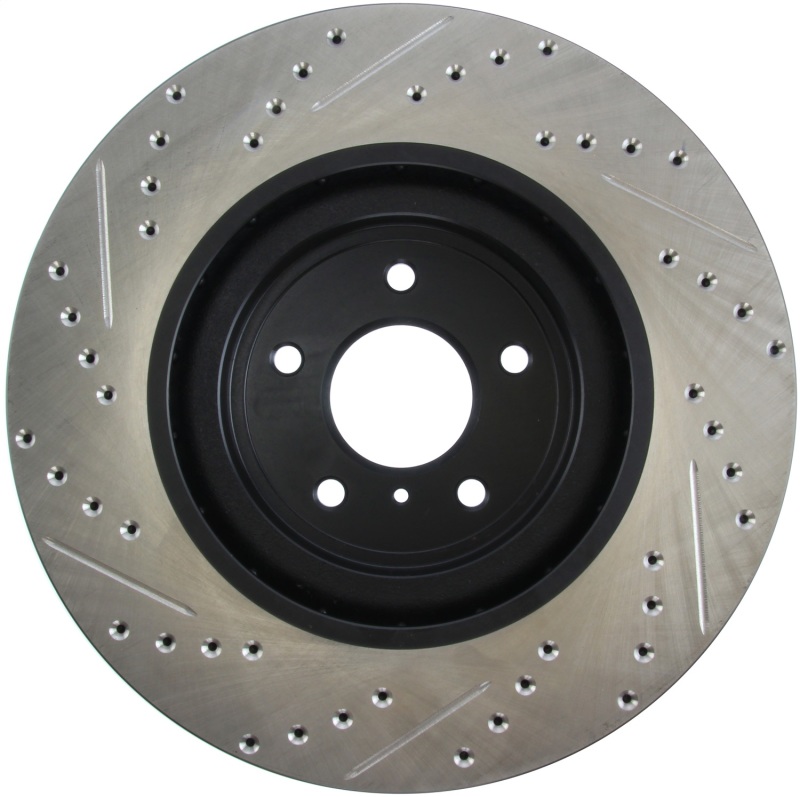StopTech Infiniti G37 / Nissan 370Z SportStop Slotted & Drilled Front Left Rotor - Image 5