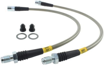 StopTech Mercedes E55/E63/E320/E350/E500/E550/S55/S63/S65/SL55/SL63/SL65 Front SS Brake Line Kit - Image 3