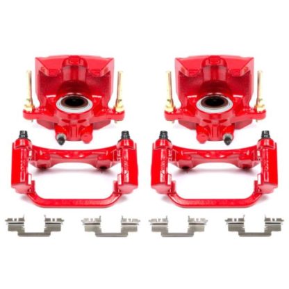 Power Stop 07-16 Cadillac Escalade Rear Red Calipers w/Brackets - Pair