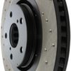 StopTech 06-09 Lexus IS350 / 07-08 GS350 2WD Drilled Right Front Rotor - Image 3
