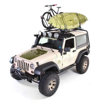 Rugged Ridge 07-18 Jeep Wrangler 2-Door Sherpa Roof Rack Kit - Image 3