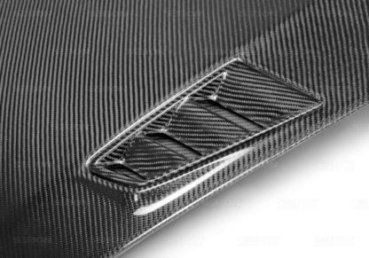 Seibon 06-10 Honda Civic 4 Door JDM / Acura CSX (FD1/2/3/5) MG II Carbon Fiber Hood - Image 2