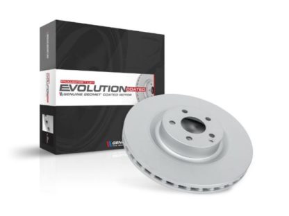 Power Stop 00-03 Mercedes-Benz CL500 Front Evolution High Carbon Geomet Coated Rotor - Image 2