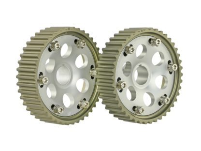 Skunk2 Pro-Series Honda Prelude (H22A) DOHC VTEC 2.2L Cam Gears (Ti Color) - Image 2