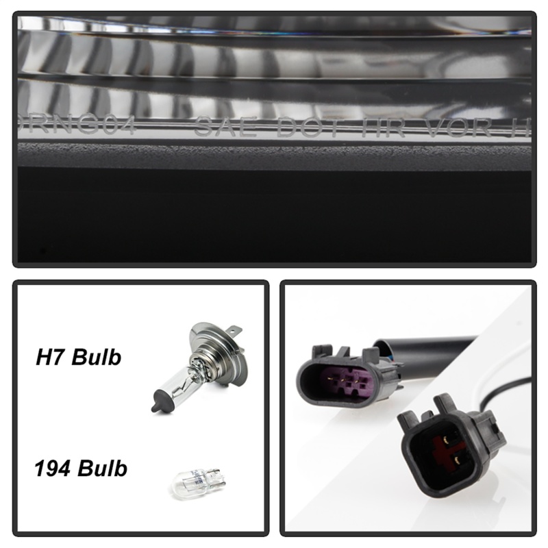 Spyder 04-06 Dodge Durango Projector Headlights - Chrome PRO-YD-DDU04-LB-C - Image 5