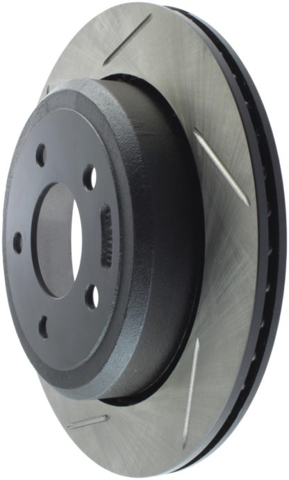 StopTech Power Slot 03-08 Crown Victoria/Grand Marquis Rear Right Slotted Rotor - Image 2