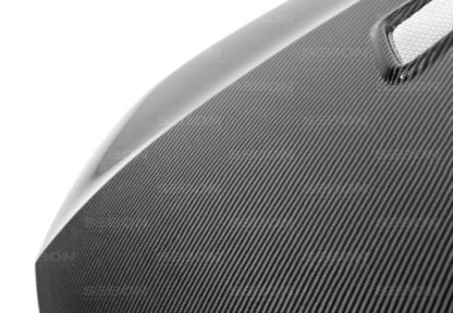 Seibon 12-13 Honda Civic 2Dr MG-Style Carbon Fiber Hood - Image 4