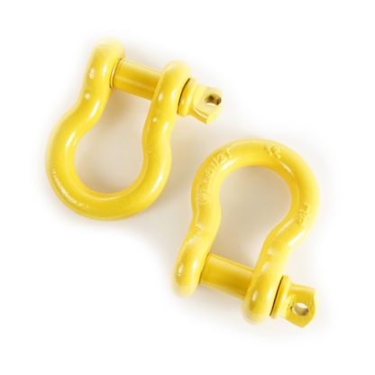 Rugged Ridge Yellow 7/8in D-Rings - Image 2