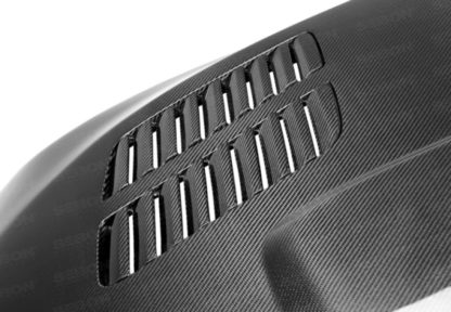 Seibon 12-13 BMW F30 GTR-Style Carbon Fiber Hood - Image 4