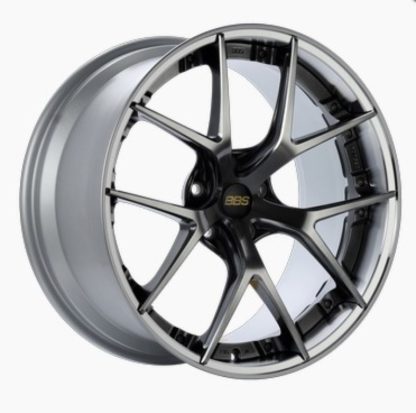 BBS RI-S 20x9 5x120 ET25 Diamond Black Center / Diamond Cut Lip Wheel -82mm PFS/Clip Required