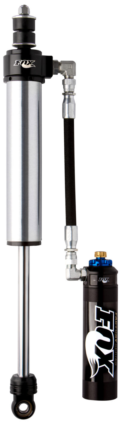 Fox 05+ Ford SD 2.5 Factory Series 7.6in. Remote Res. Front Shock Set w/DSC Adjuster / 0-1.5in. Lift - Image 3