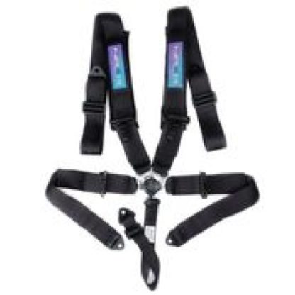 NRG 5PT 3in. Seat Belt Harness / Cam Lock - Black - Image 4