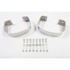 Rugged Ridge 76-95 Jeep CJ / Jeep Wrangler Stainless Steel Rear Bumperettes - Image 2