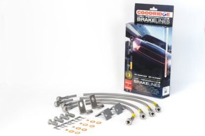 Goodridge 06-13 Chevrolet Corvette Z06/ZR1/Grand Sport Stainless Steel Brake Lines Kit - Image 2