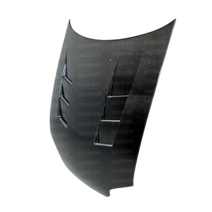 Seibon 92-95 Honda Civic 2DR/3DR TS-Style Carbon Fiber Hood - Image 2