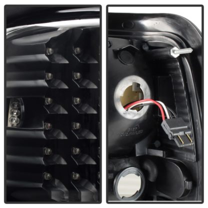 Xtune Dodge Ram 1500 94-01 / Ram 2500/3500 94-02 LED Tail Lights Black ALT-ON-DRAM94-LED-BK - Image 5