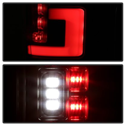 Spyder 17-18 Ford F-250 SD (w/Blind Spot Sensor) LED Tail Lights - Blk (ALT-YD-FS17BS-LED-BK) - Image 9