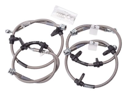 Russell Performance 88-91 Honda Civic EX/ Si / CRX Si Brake Line Kit - Image 2