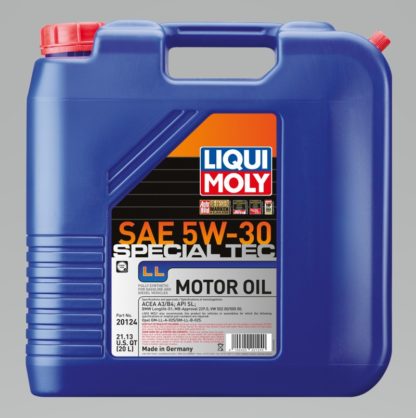 LIQUI MOLY 20L Special Tec LL Motor Oil 5W-30 - Image 2