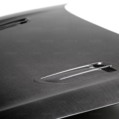 Seibon 2018+ Kia Stinger OE-Style Carbon Fiber Hood - Image 3