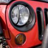 Rugged Ridge Headlight Bezels Black 07-18 Jeep Wrangler JK - Image 3