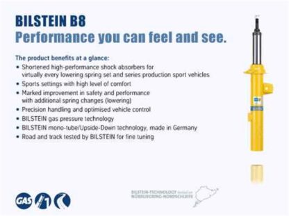 Bilstein B8 2015-2017 Subaru WRX - STI Front Left Monotube Strut Assembly - Image 3