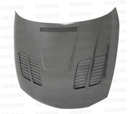 Seibon 08-11 BMW 1 Series (E81/E82) 2DR/HB GTR-Style Carbon Fiber Hood - Image 5