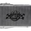 CSF Porsche 911 Turbo/GT2 (996 & 997) Left Side Radiator - Image 2