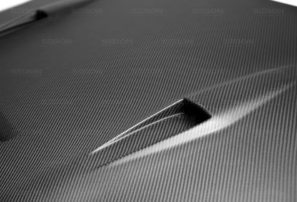 Seibon 09-15 Nissan GTR R35 GTII Dry Carbon Hood - Image 4