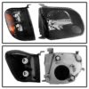 Xtune Toyota Tundra Double Cab 05-06 OEM Style Headlights & Corner Lights Black HD-JH-TTUN05-AM-BK - Image 5