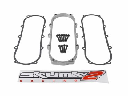 Skunk2 Ultra Series Honda/Acura Silver Street Intake Manifold .5 Liter Spacer - Image 6