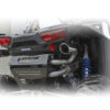 Gibson 15-17 Polaris RZR XP 1000 EPS Base 2.25in Dual Exhaust - Stainless - Image 2