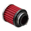 Vibrant Crankcase Breather Filter w/ Chrome Cap 1.5in 38mm Inlet ID - Image 2