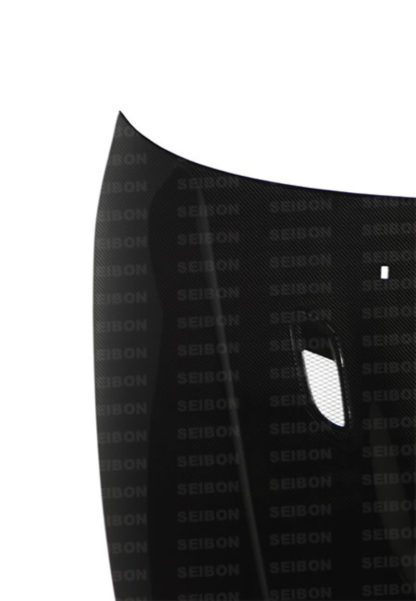 Seibon 08-11 BMW 1 Series (E81/E82) 2DR/HB BM Carbon Fiber Hood - Image 2