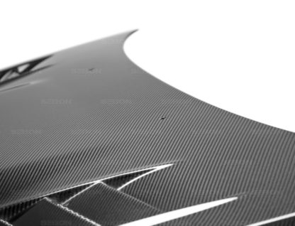 Seibon 08-09 Subaru WRX/STi CW-style Carbon Fiber Hood - Image 5