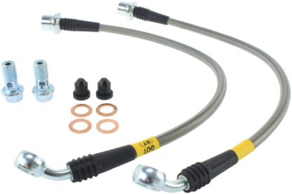 StopTech 06-08 Lexus IS350 / 06 GS300/GS430 Stainless Steel Front Brake Lines - Image 3