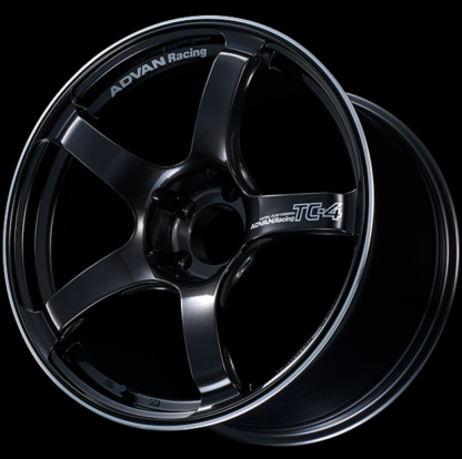 Advan Yokohama Racing TC4 18x11 +30 5-114.3 Racing Black Gunmetallic & Ring