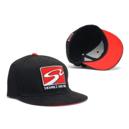 Skunk2 Team Baseball Cap Racetrack Logo (Black) - L/XL - Image 2