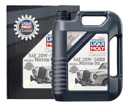 LIQUI MOLY 5L Classic Motor Oil SAE 20W-50 HD - Image 2
