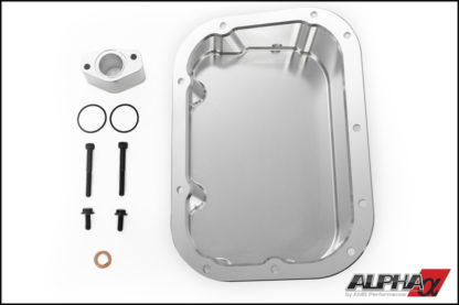 AMS Performance 09-11 Nissan GT-R (CBA) / 2012+ Nissan GT-R (DBA) Alpha CNC Billet VR38 Oil Pan - Image 2