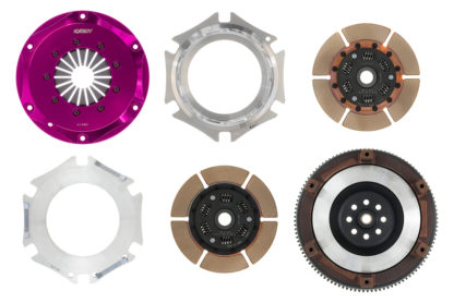 Exedy 1999-2002 Nissan Silvia L4 Hyper Twin Cerametallic Clutch Sprung Center Disc - Image 5