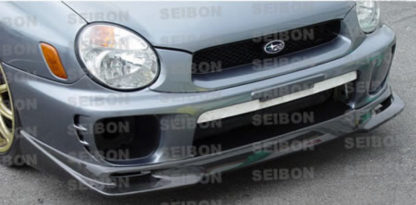 Seibon 02-03 Subaru WRX GD Carbon Fiber Front Lip - Image 5