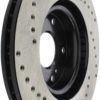 StopTech 06-08 Honda Civic Si Cross Drilled Left Front Rotor - Image 4