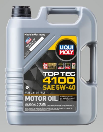 LIQUI MOLY 5L Top Tec 4100 Motor Oil 5W-40 - Image 2